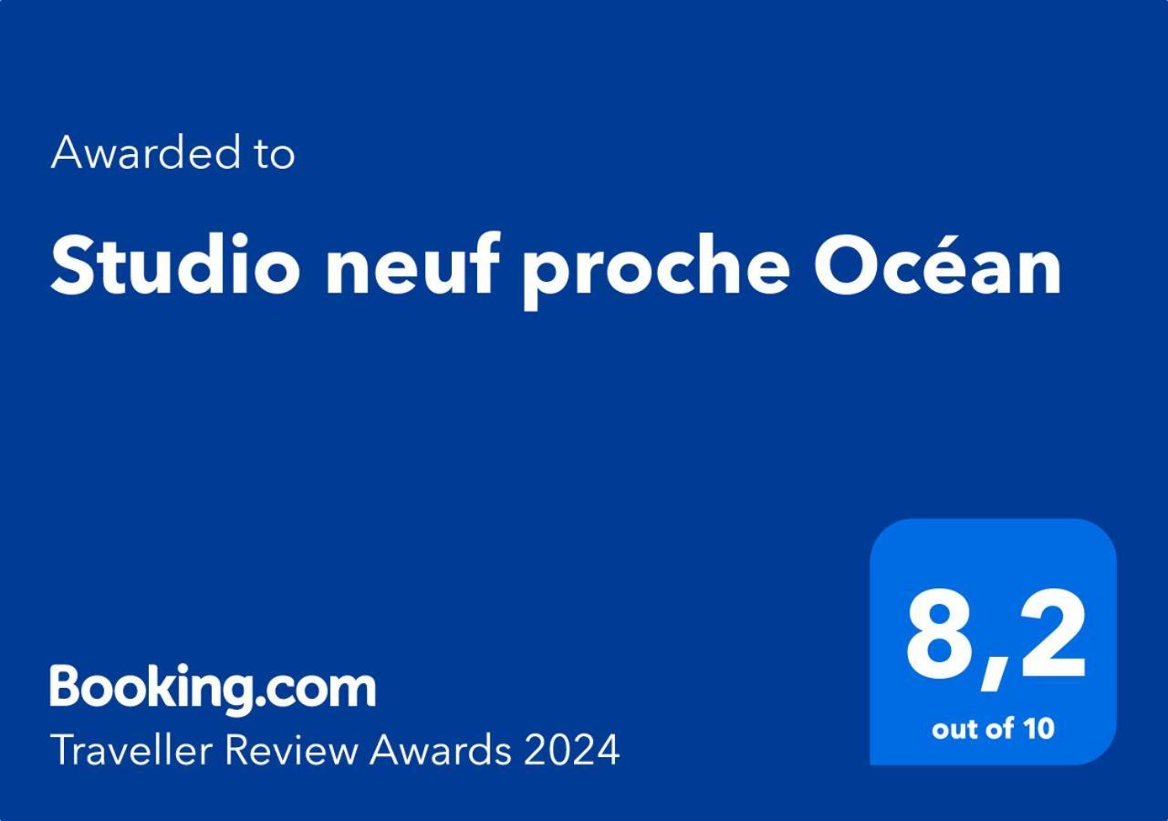Studio neuf proche Océan La Rochelle  Exterior foto